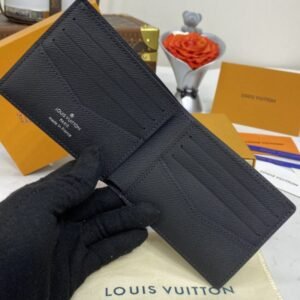 Alternative view of Louis Vuitton Slender Wallet Black Grid