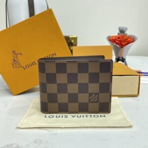 Louis Vuitton Multiple Wallet Brown Grid