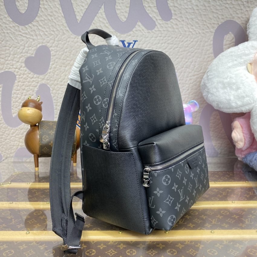 Fake Louis Vuitton Discovery Backpack Black - Image 3