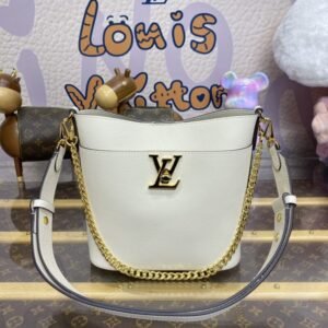 Replica Louis Vuitton Lock And Walk Beige