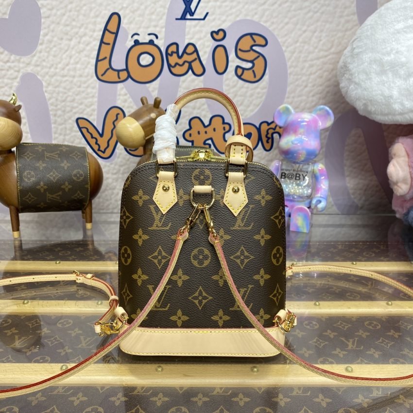 Replica Louis Vuitton Alma Backpack Monogram - Image 3