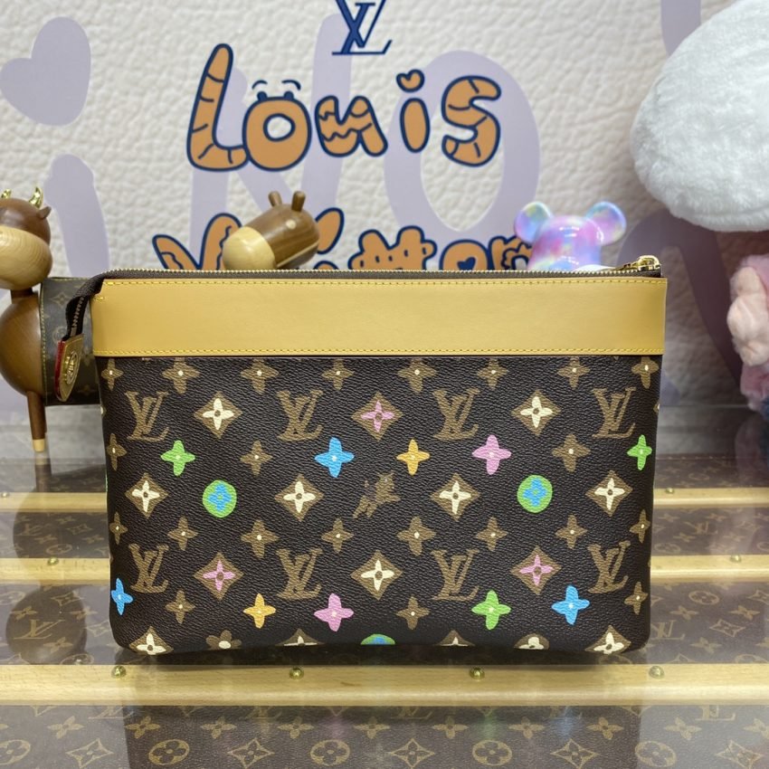 Replica Louis Vuitton Pochette Voyage Brown - Image 6