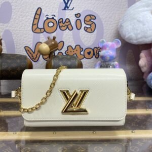 Replica Louis Vuitton Twist West Pochette White