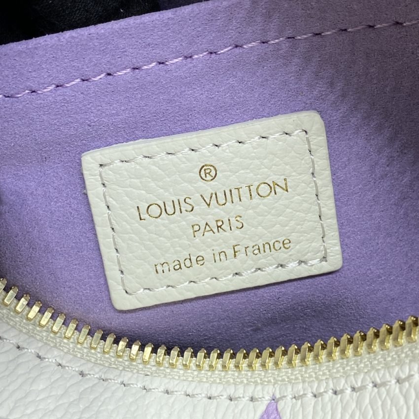 Replica Louis Vuitton Speedy Bandouliere 20 White Purple - Image 5