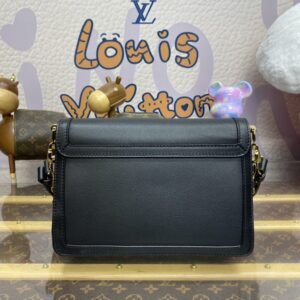 Alternative view of Replica Louis Vuitton Dauphine MM Black