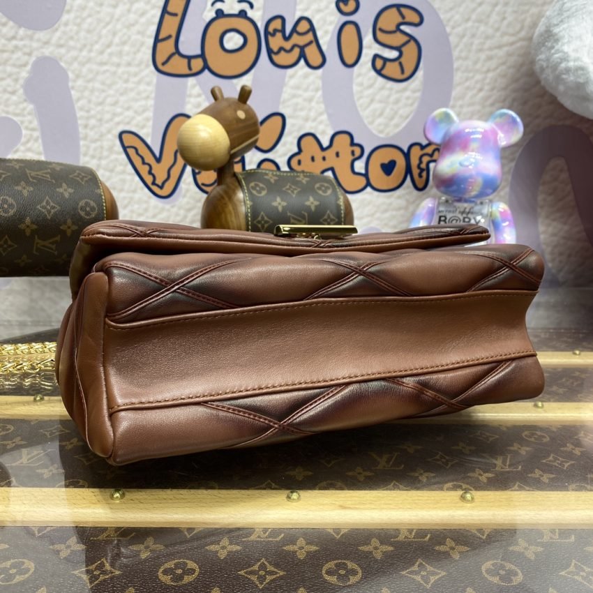 Fake Louis Vuitton Go – 14 Brown - Image 3