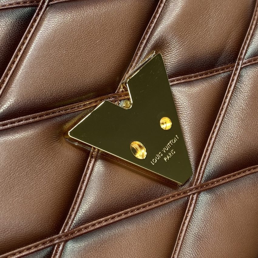 Fake Louis Vuitton Go – 14 Brown - Image 2