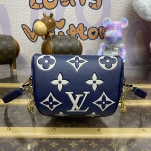 Alternative view of Replica Louis Vuitton Bumbag Mini Blue