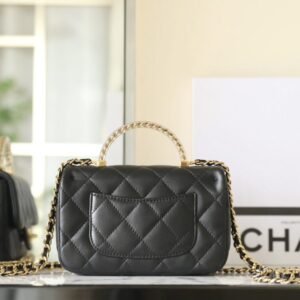 Alternative view of CHANEL CF 19 cm Handle Black