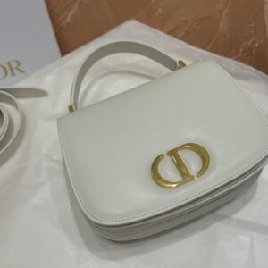 Alternative view of Replica Dior 30 Montaigne Avenue Top Handle White