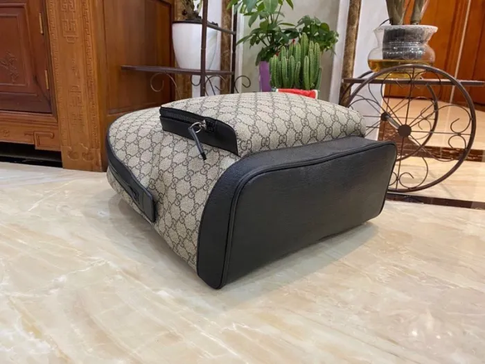 Fake Gucci Medium GG Backpack With Tag - Image 8