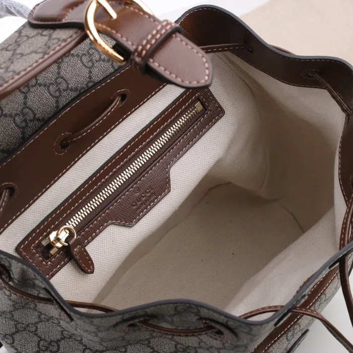 Replica Gucci Backpack With Interlocking G - Image 9