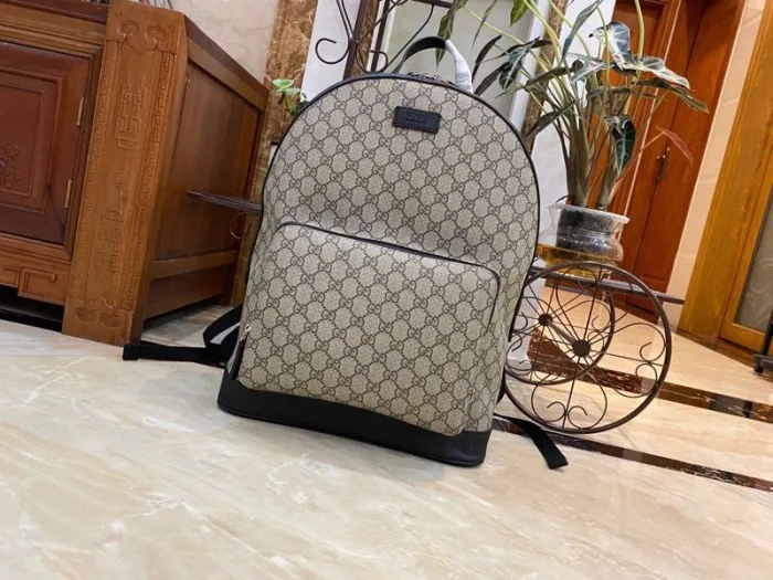 Fake Gucci Medium GG Backpack With Tag