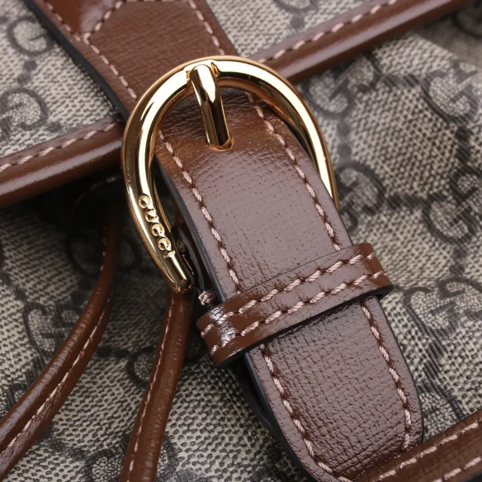 Replica Gucci Backpack With Interlocking G - Image 6