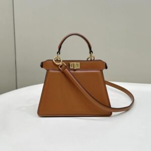 Fake Fendi Peekaboo Mini Brown