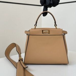 Fake Fendi Peekaboo Large Light Brown