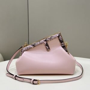 Fake Fendi First Pink Python
