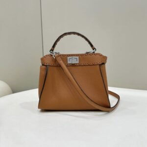 Replica Fendi Peekaboo Small Brown