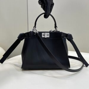 Fake Fendi Peekaboo Small Black