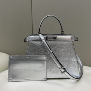 Replica Fendi Peekaboo Large Silver
