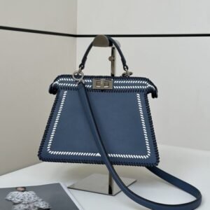 Fake Fendi Peekaboo Dark Blue