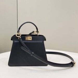 Fake Fendi Peekaboo Mini Black