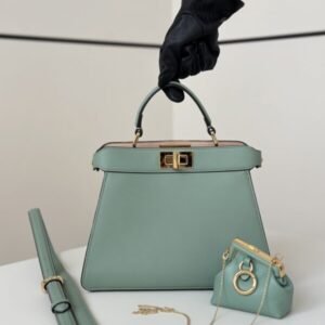 Alternative view of Fake Fendi Peekaboo Medium Light Green