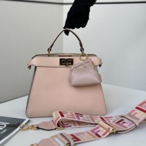 Fake Fendi Peekaboo Medium Pink