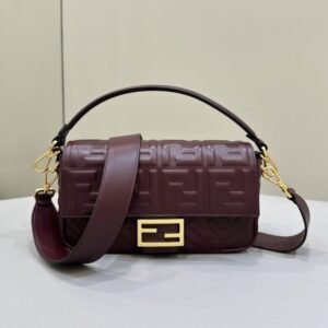 Fake Fendi Baguette Bordeaux