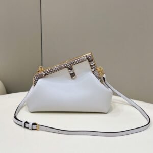 Fake Fendi First White Python