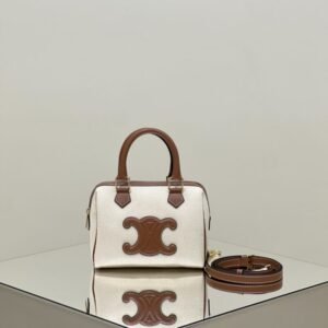 Replica Celine Triomphe Boston White