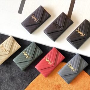 Yves Saint Laurent Large Flap Wallet