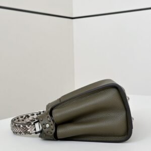 Alternative view of Replica Fendi Peekaboo Small Dark Grey
