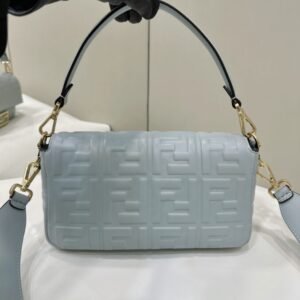 Alternative view of Replica Fendi Baguette Sky Blue