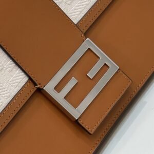 Alternative view of Fake Fendi Baguette Pouch Brown