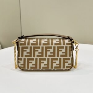 Alternative view of Fake Fendi Baguette Ff Brown