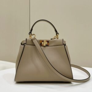 Alternative view of Replica Fendi Peekaboo Beige
