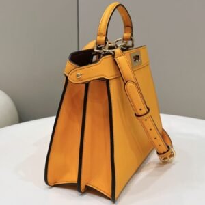 Alternative view of Replica Fendi Peekaboo Medium Orange