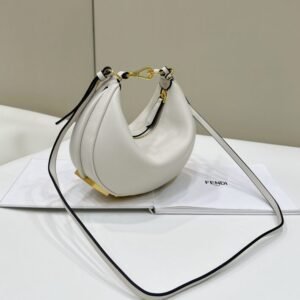 Alternative view of Replica Fendi Fendigraphy Small White