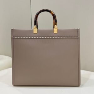 Alternative view of Replica Fendi Sunshine Tote Beige