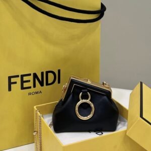 Alternative view of Replica Fendi First Mini Black