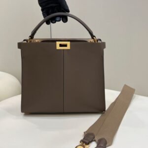 Fake Fendi Peekaboo X Lite Brown