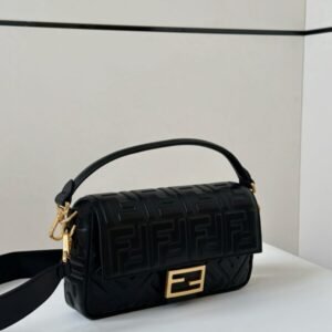 Alternative view of Fake Fendi Baguette Black