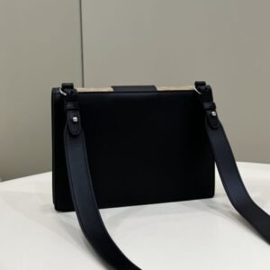 Alternative view of Fake Fendi Baguette Pouch Black
