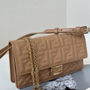 Alternative view of Fake Fendi Baguette Full Brown