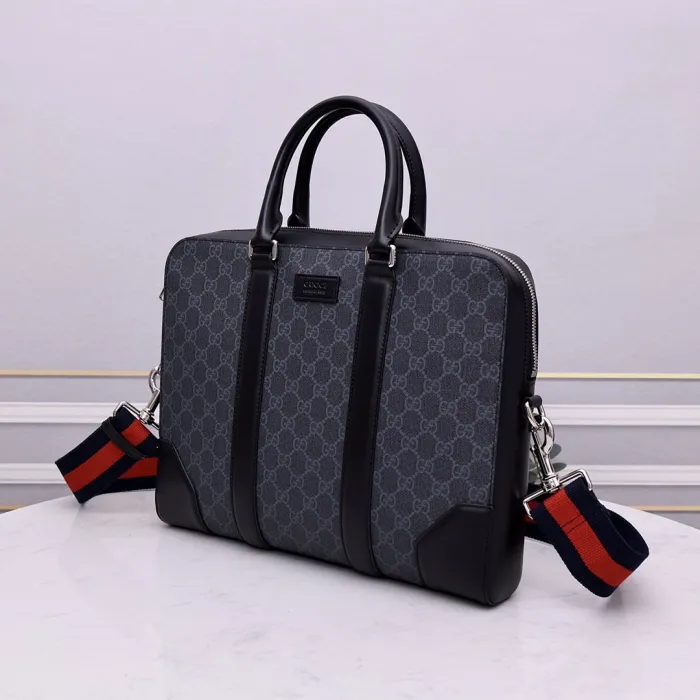 Fake Gucci GG Briefcase - Image 12