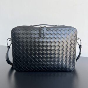 Alternative view of Replica Bottega Veneta Briefcase Black