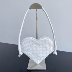 Fake Bottega Veneta Solstice White Heart