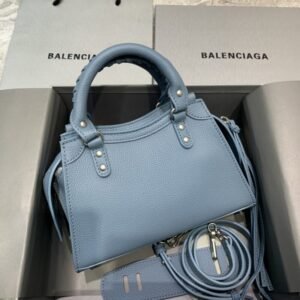Alternative view of Fake Balenciaga Neo Classic City Blue