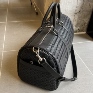 Alternative view of Fake Bottega Veneta Travel Bag Black